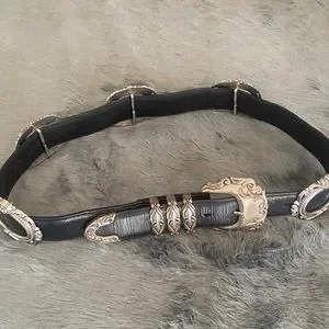 Lady Nadim | Accessories | Vintage Lady Nadim Concho Belt 
